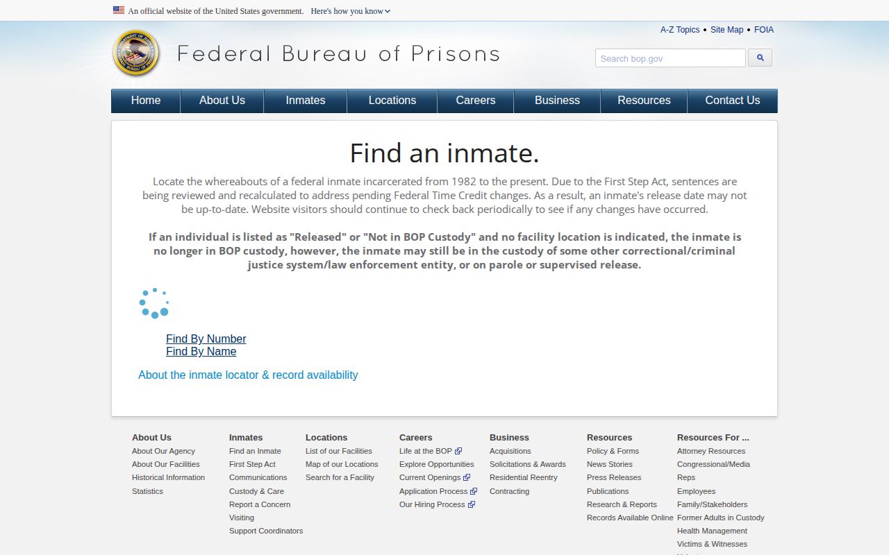 Federal locator result used after a Dauphin County inmate transfer
